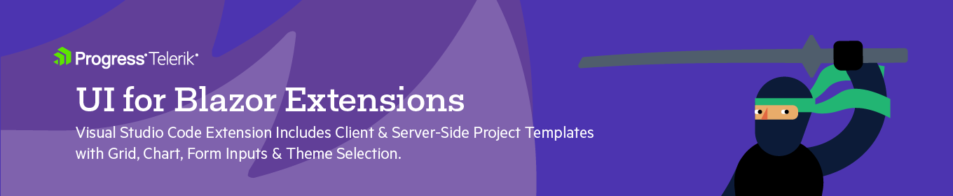 Telerik UI for Blazor Extension Telerik UI for Blazor Extension
